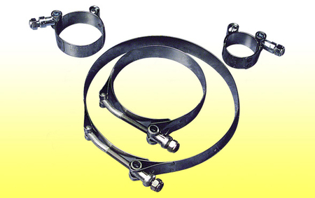 T-Bolt Band Clamp - Stainless Steel - 5 5/8" - 6"