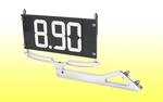 Dial Board Mount Only - Chrome