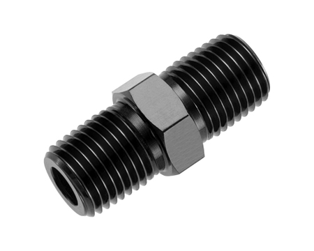 1/4" NPT Pipe Nipple - Male Black