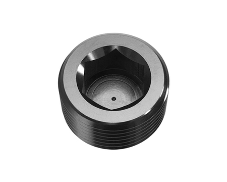 1/8" NPT Allen Head Pipe Plug Black