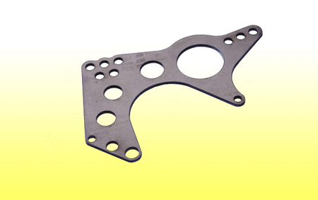 A.R.T. / J.B.R.C. 4-Link Housing Bracket - 1/4" MS, 5/8" Holes