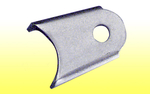 Gusseted Chassis Bracket - 1/8" MS, 3/8" hole