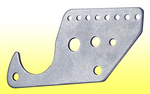 Ladder Bar Housing Bracket - 1/4" MS, with shock mount holes