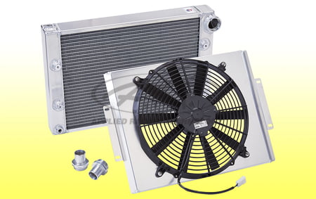 Aluminum Pro Plus Radiator Kit