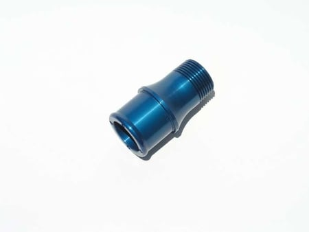 Meziere Billet Water Pump Inlet Fitting - 1" pipe to 1 1/4" hose