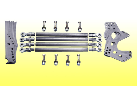 4-Link Kit Ultra Pro Series - Mild Steel Brackets