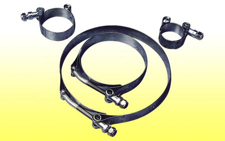 T-Bolt Band Clamp - Stainless Steel - 1.25" - 1.39"