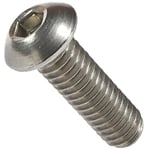 Screw Stainless 10/32" x 1" Button Head
