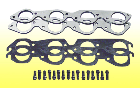 Flange Kit - BB Chev. Round Port 2 1/4"