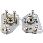 90-93 MUSTANG CASTER/CAMBER PLATES
