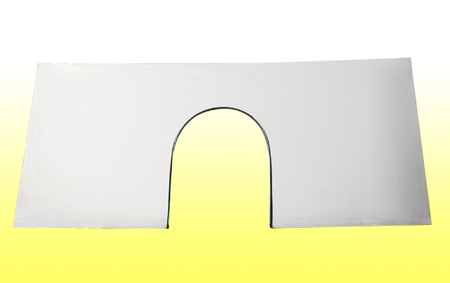 Rear Driveshaft Tunnel Receiver Panel