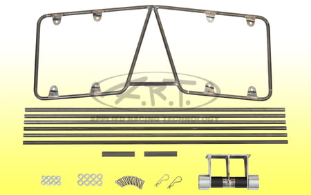 Pro Dual Chute Mount Large - Welded