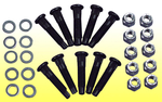 9" Ford stud kit set of 10 bolts, locknuts and washers