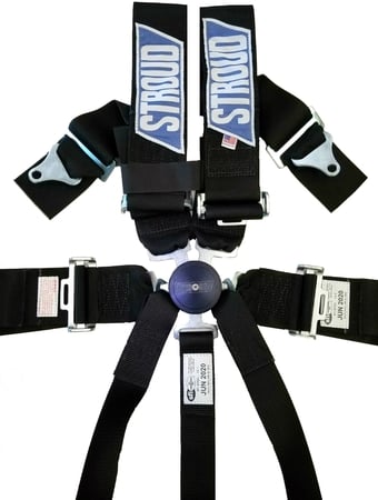 7 Point 3" Harness, Camlock - Black Stroud Belt