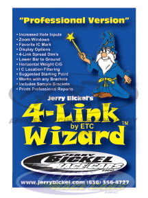 Jerry Bickel Pro 4-Link Wizard